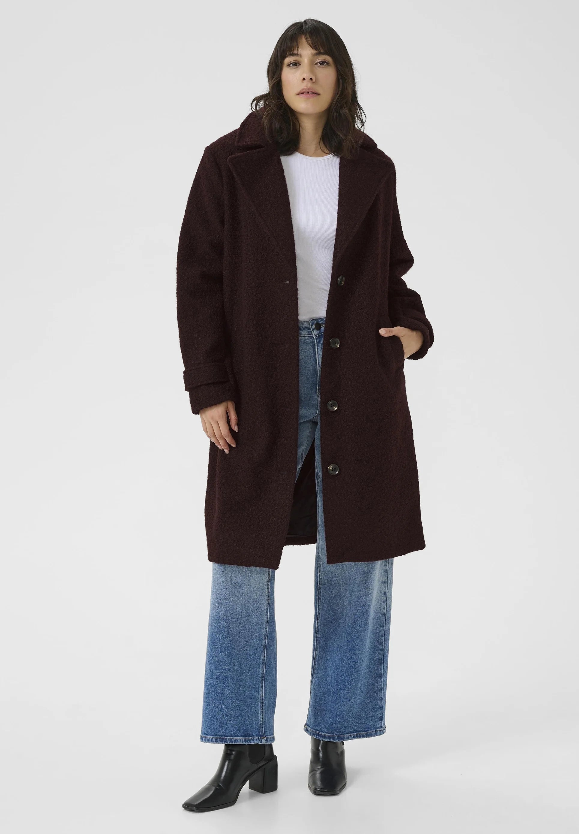 Kaffe KAANNE - Classic coat - fudge