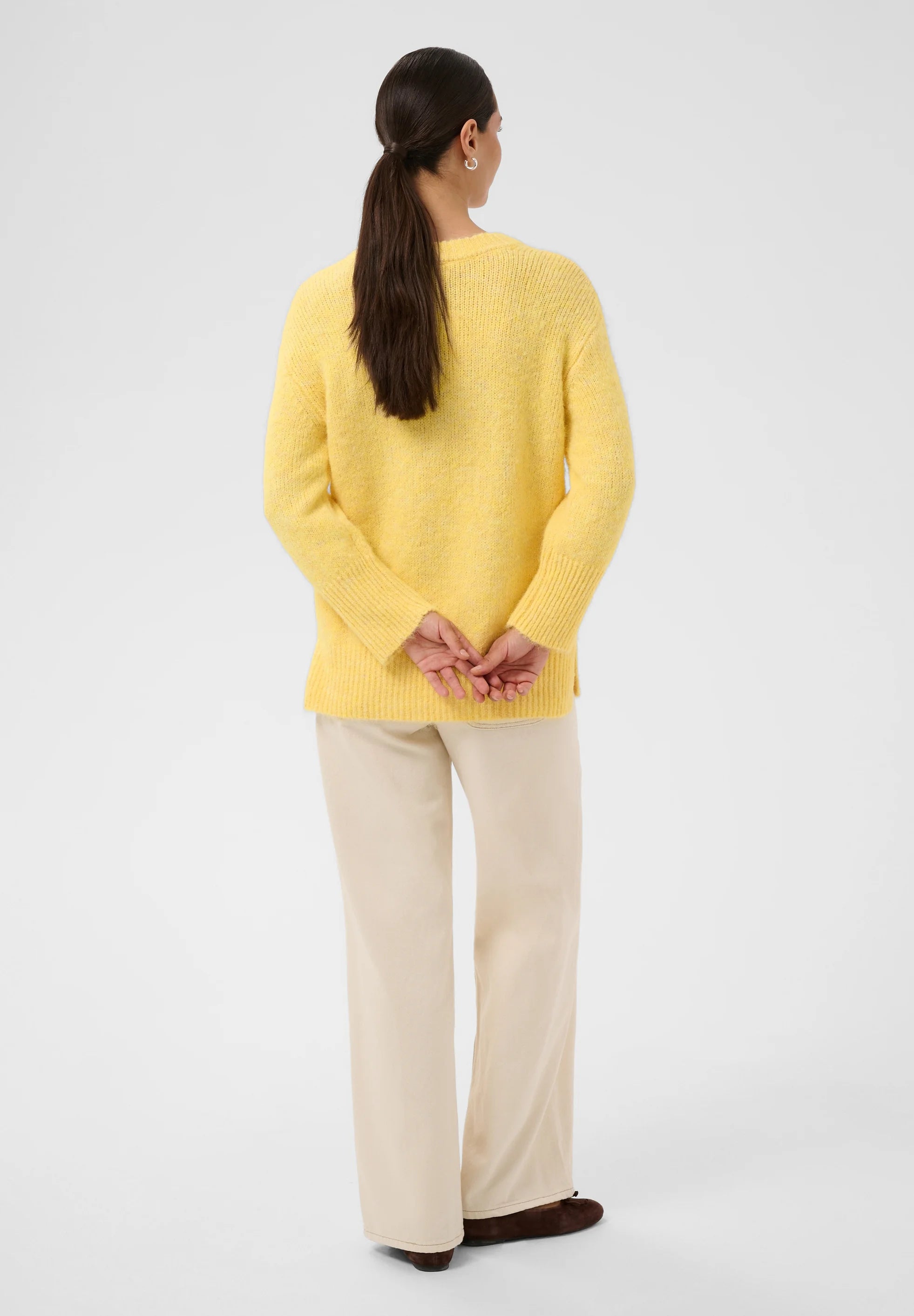 Kaffe KACIONA PULLOVER - Jumper - sunlight
