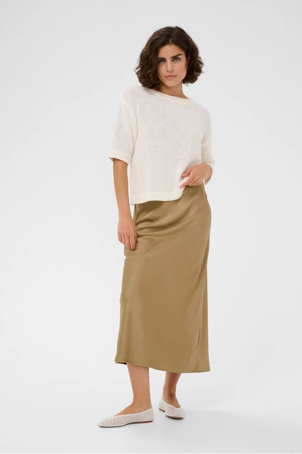 Kaffe KAlotte Skirt Petrified Oak