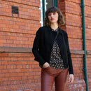 Rant and Rave Donna Denim Jacket - Black