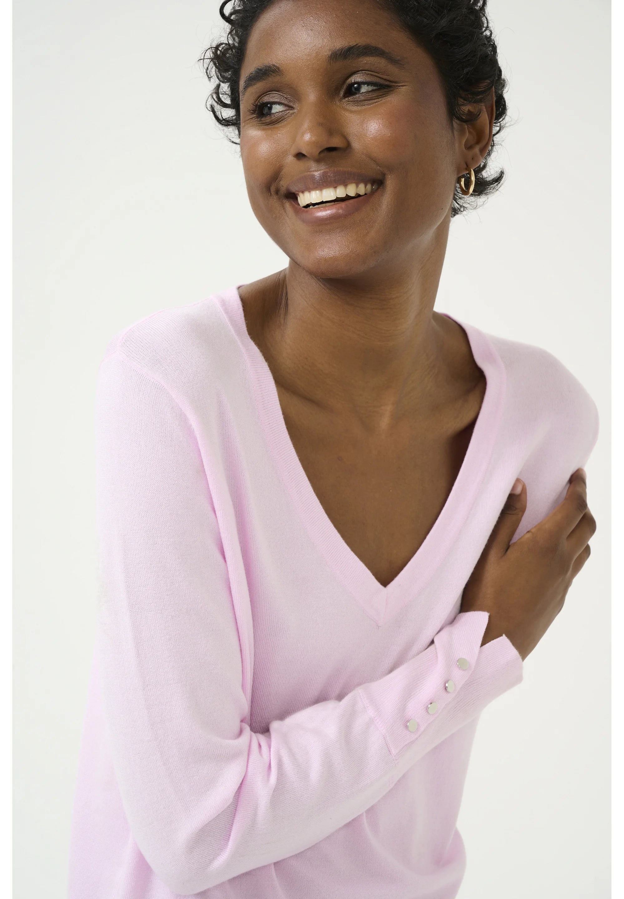 Kaffe KALIZZA - Jumper - pink