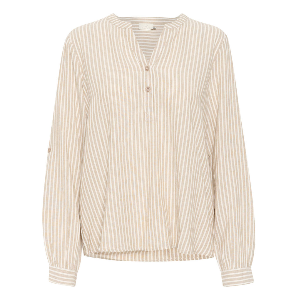 kaffe KAMilia Striped Regular Fit Blouse