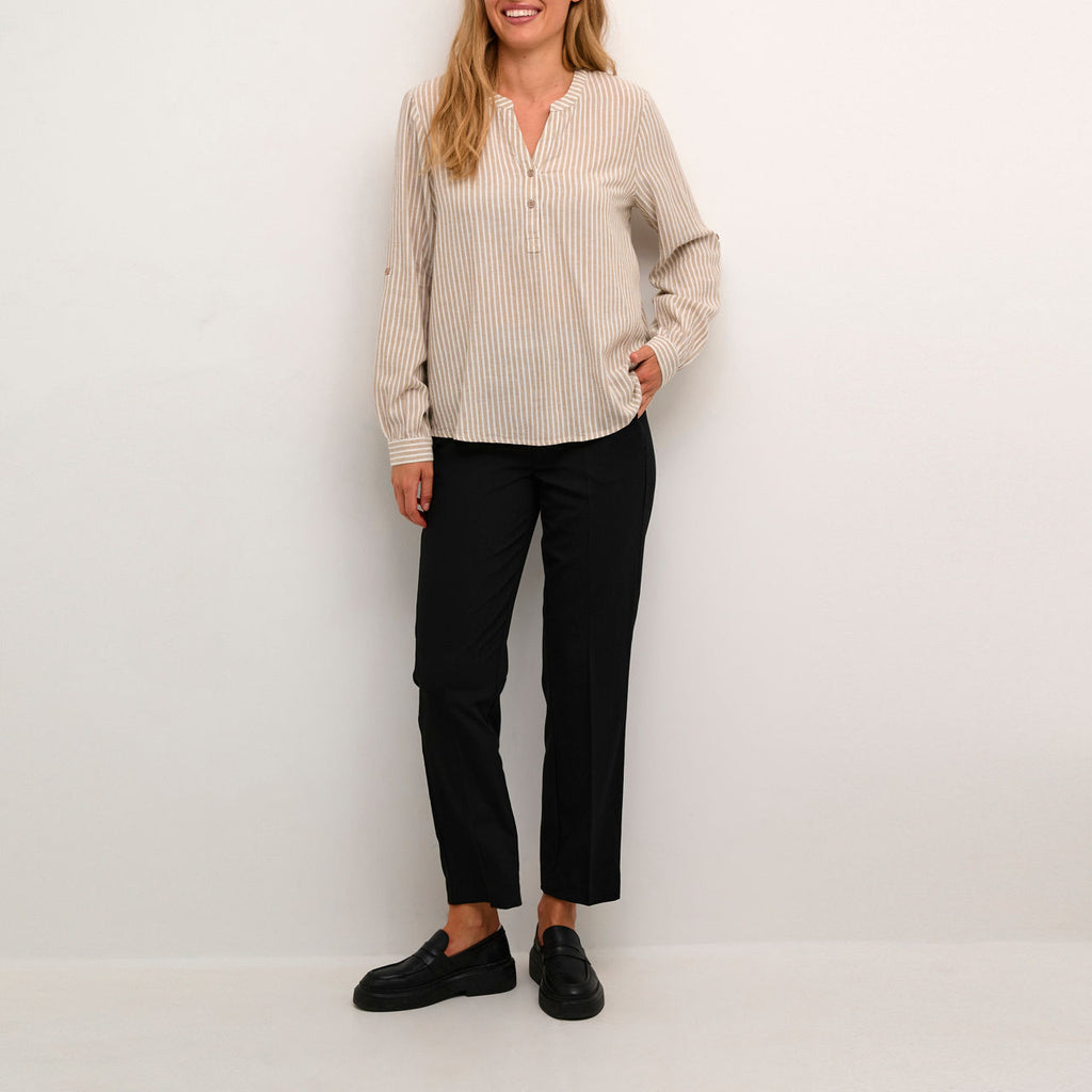 kaffe KAMilia Striped Regular Fit Blouse
