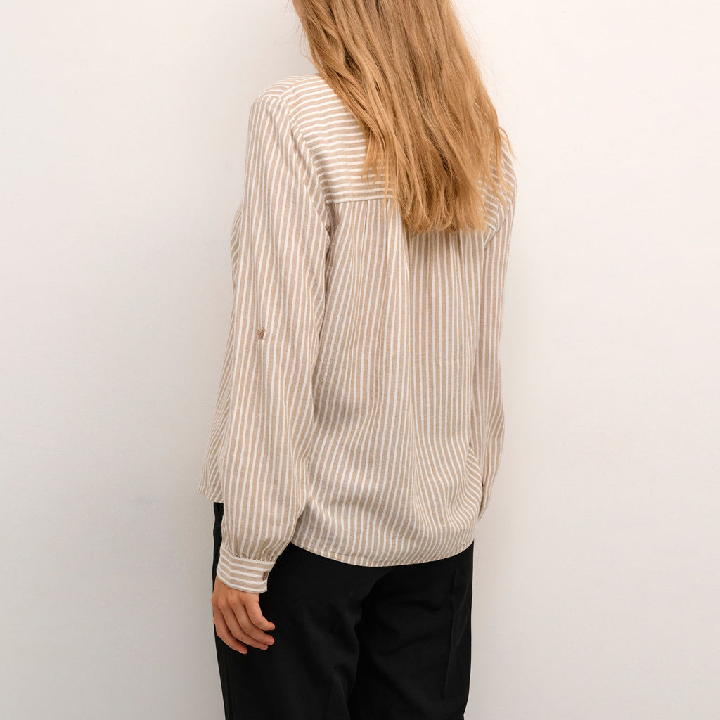 kaffe KAMilia Striped Regular Fit Blouse