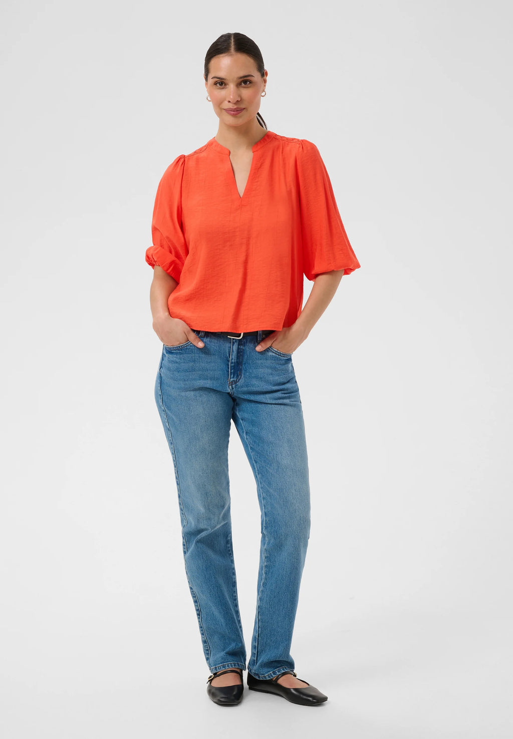 KAALBERTA - Blouse - tigerlily