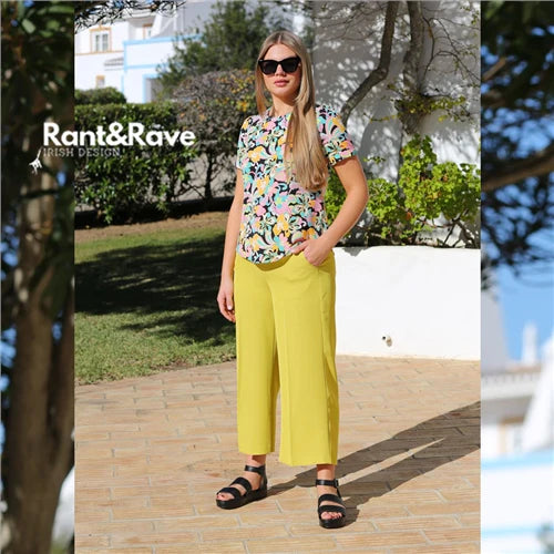 RANT & RAVE Kala Culotte Trousers - Mustard