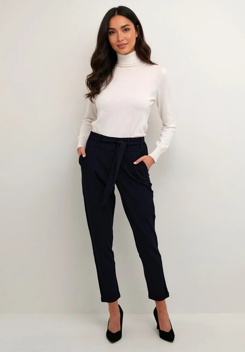Kaffe ASTRID ROLL NECK - Jumper - chalk