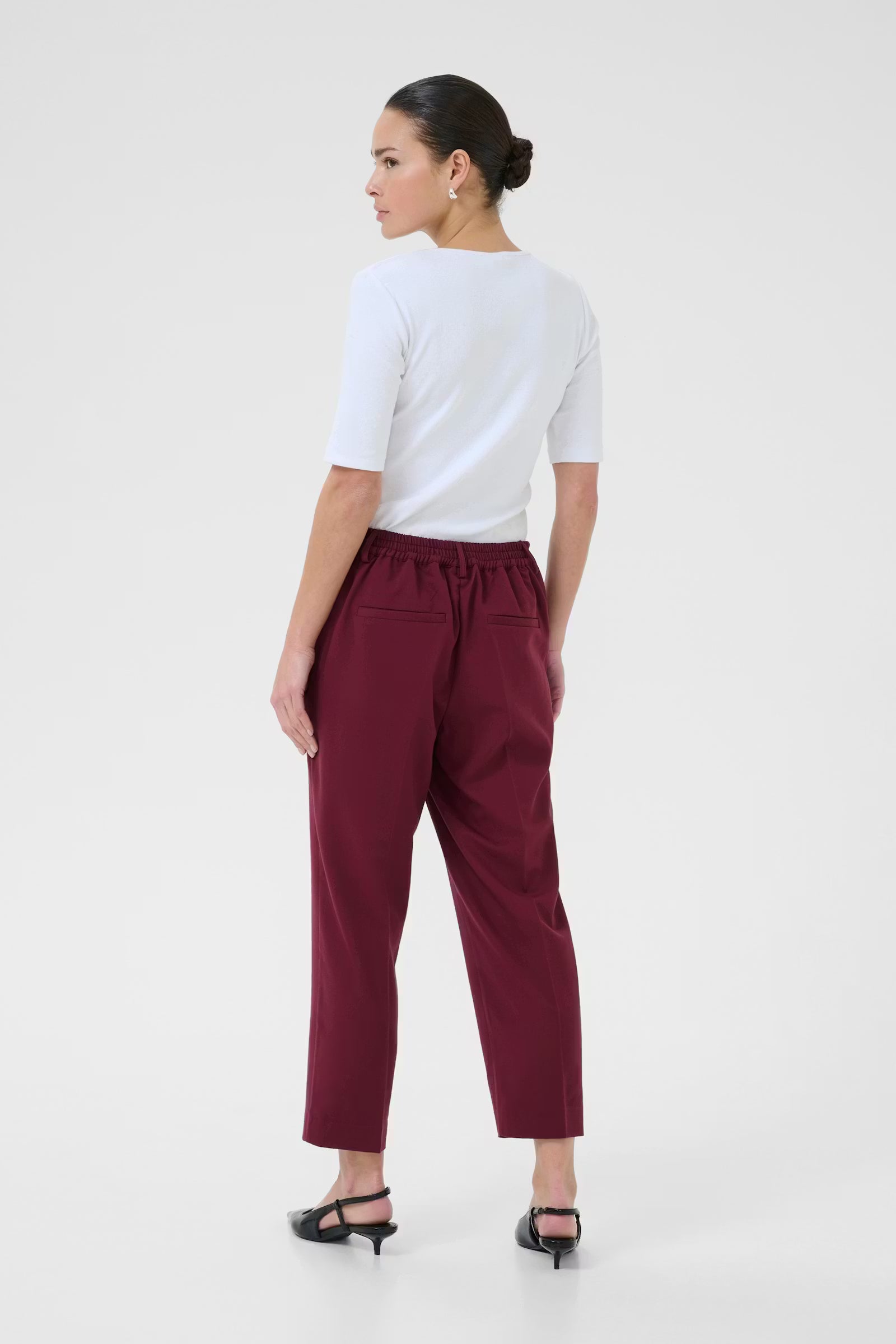 Kaffe  wine KAsakura Trousers