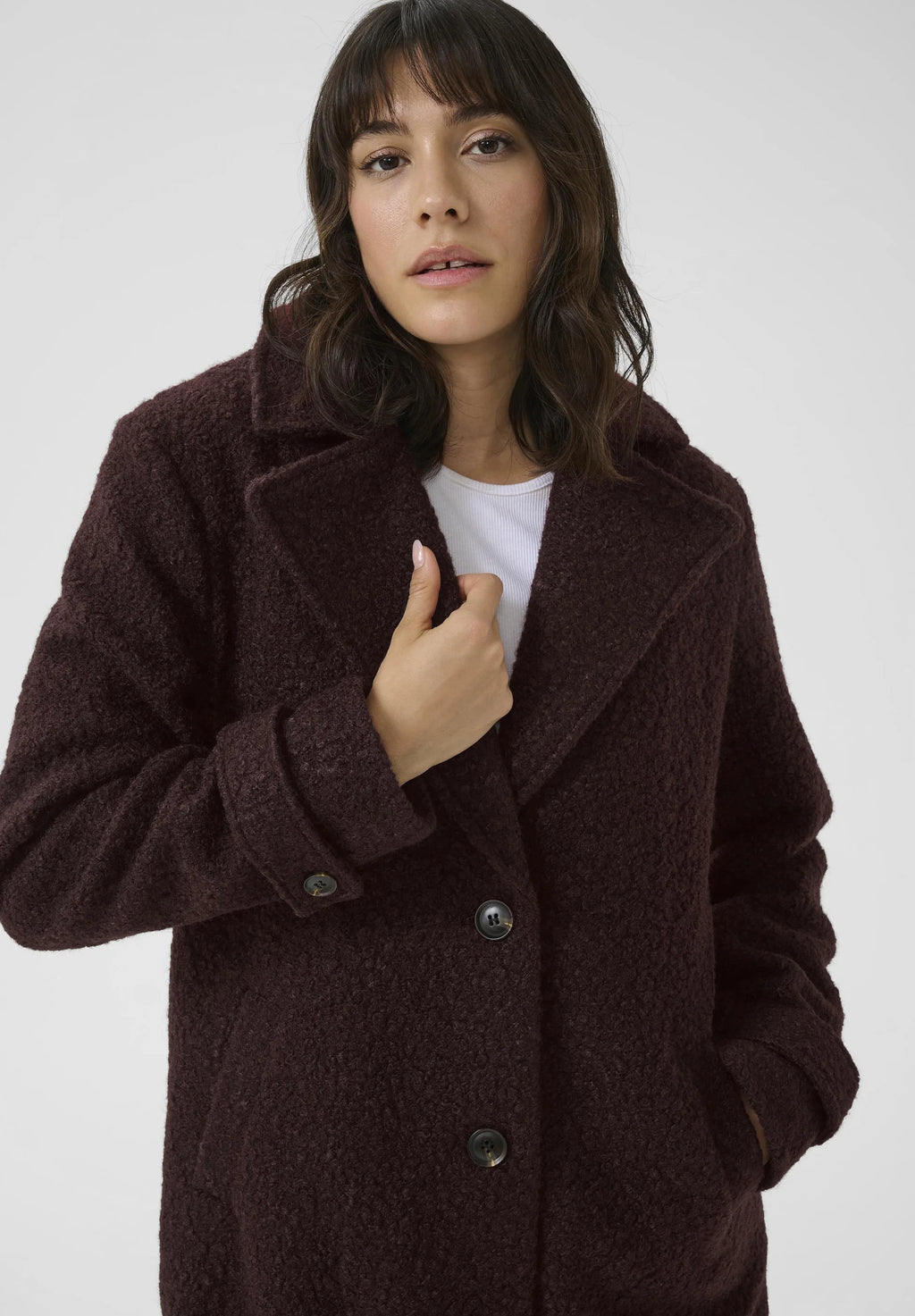 Kaffe KAANNE - Classic coat - fudge