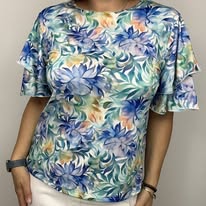 Style direct, summer print top