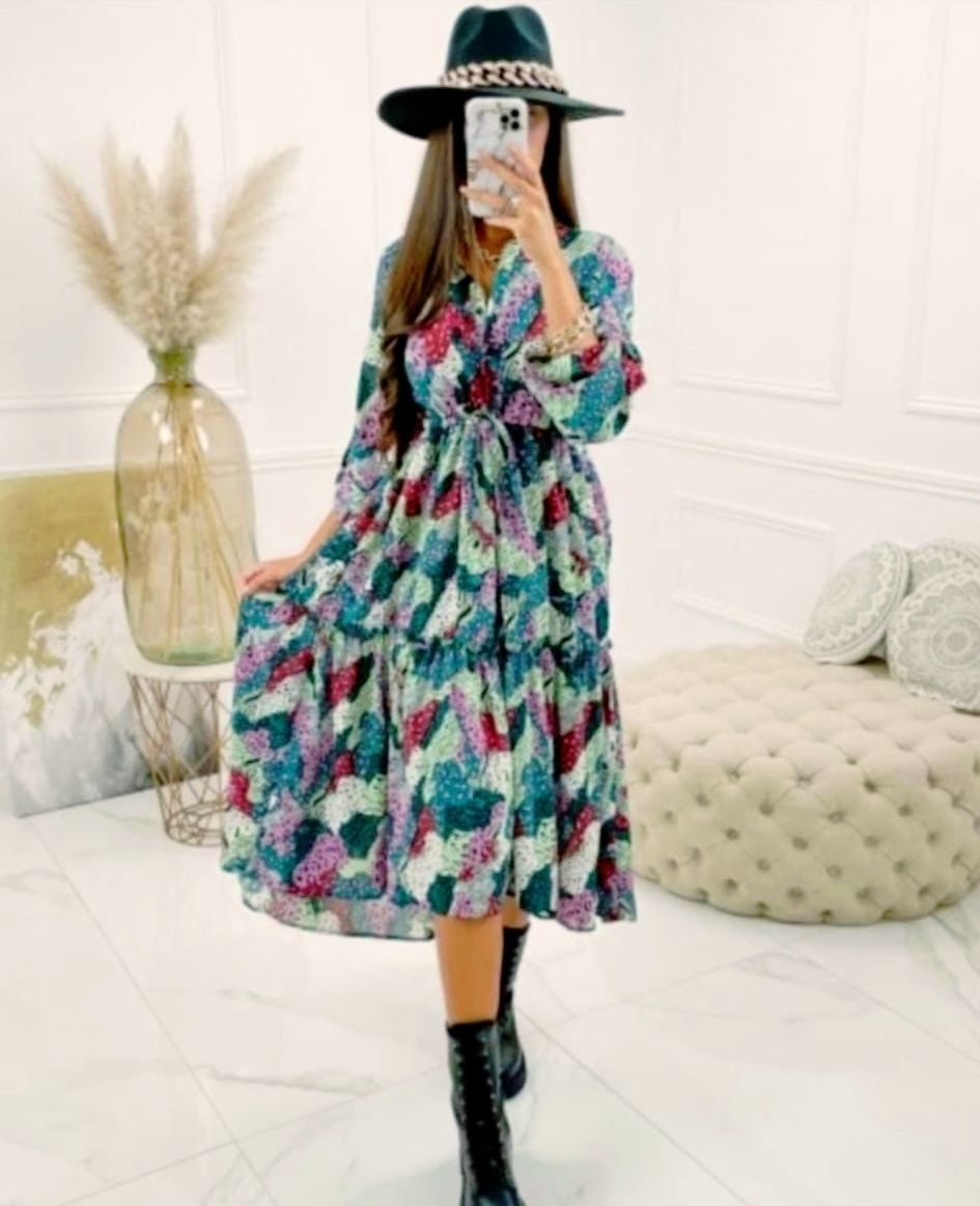 New collection flowy dress
