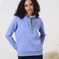 Relax & Renew Greta Hoody Blue