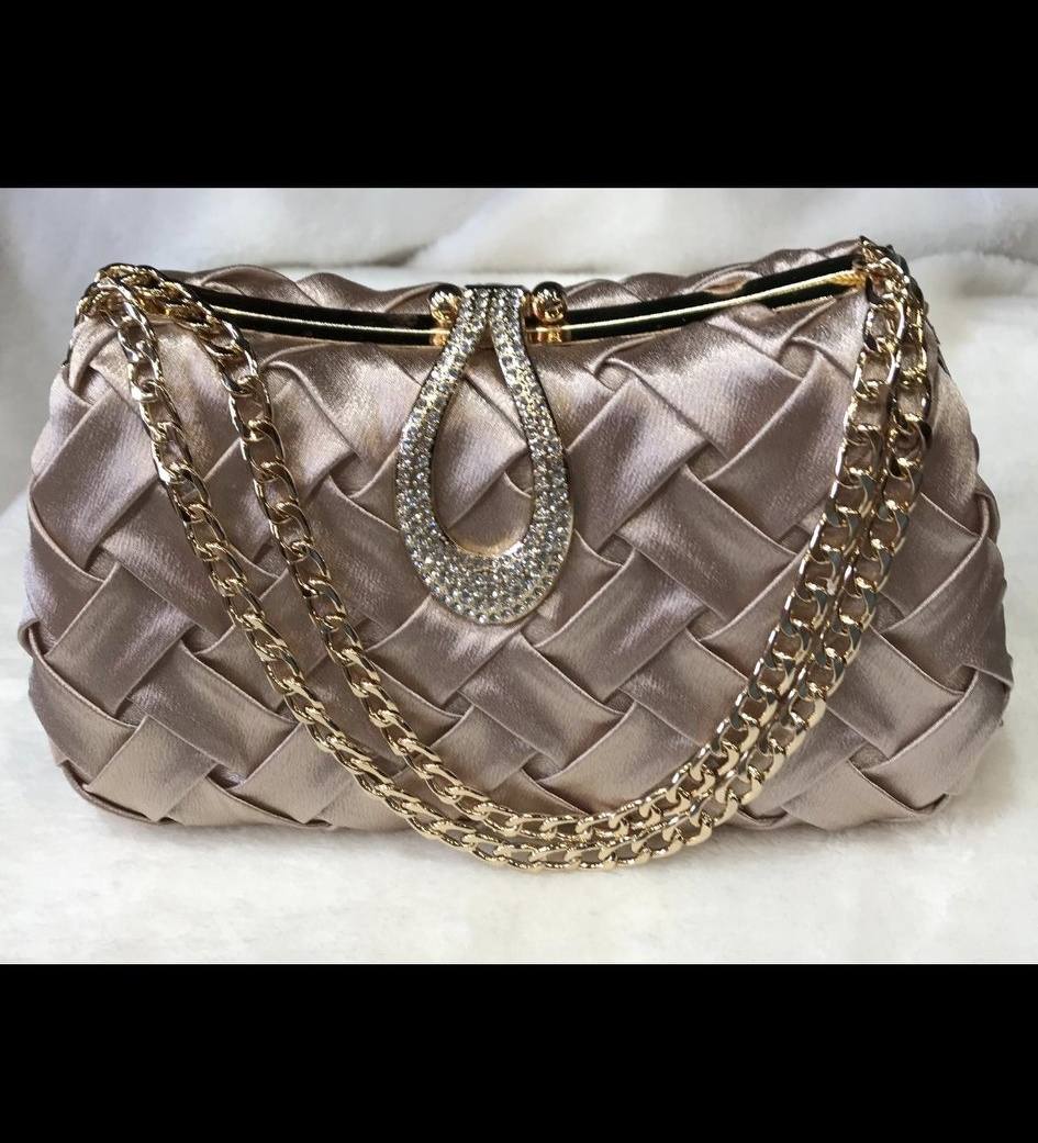 rosie/ light pink clutch/handbag