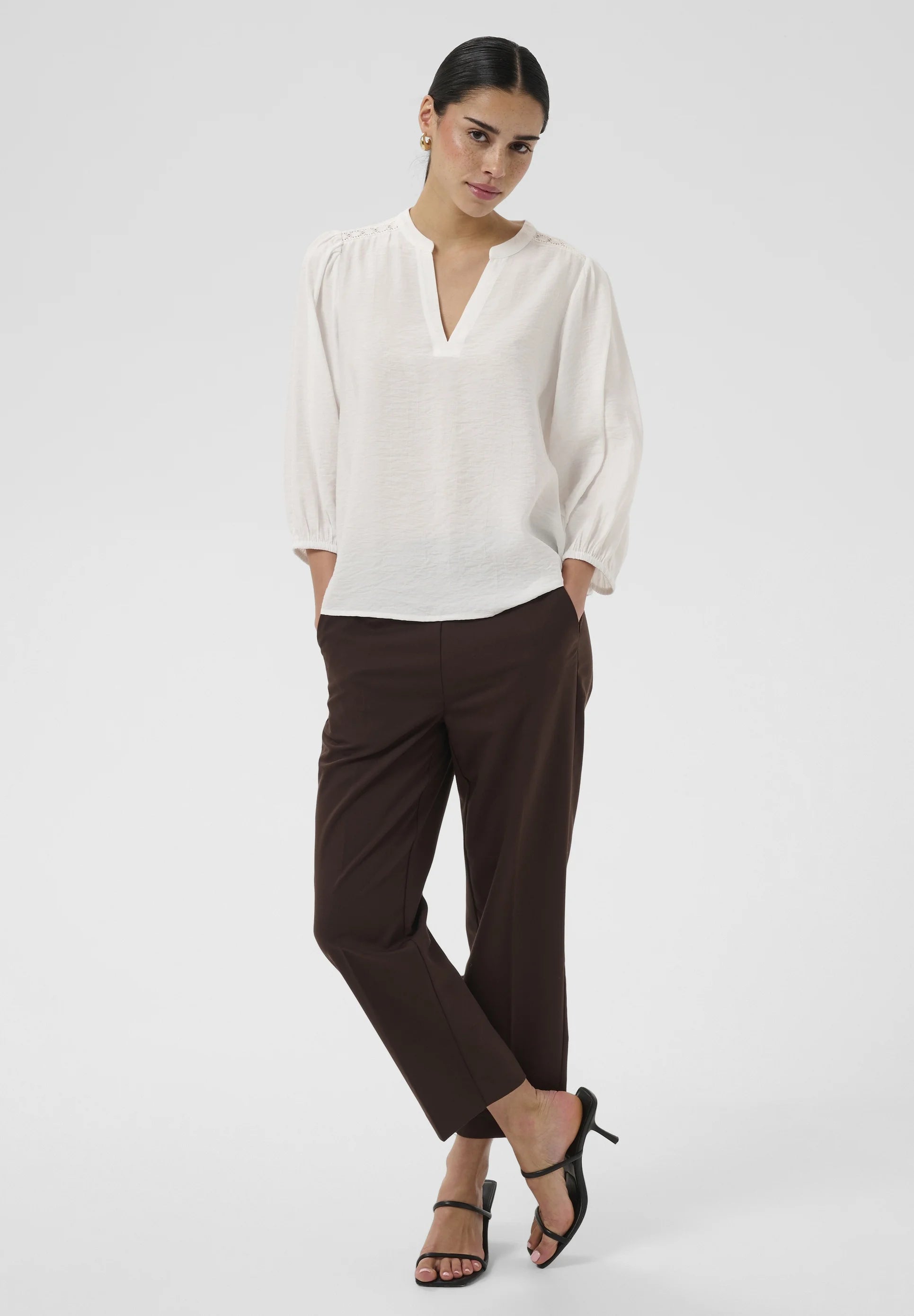 KAALBERTA - Blouse - chalk