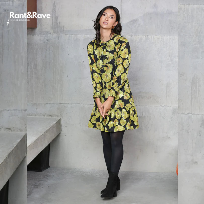 Rant & Rave Daina Dress Lime Green