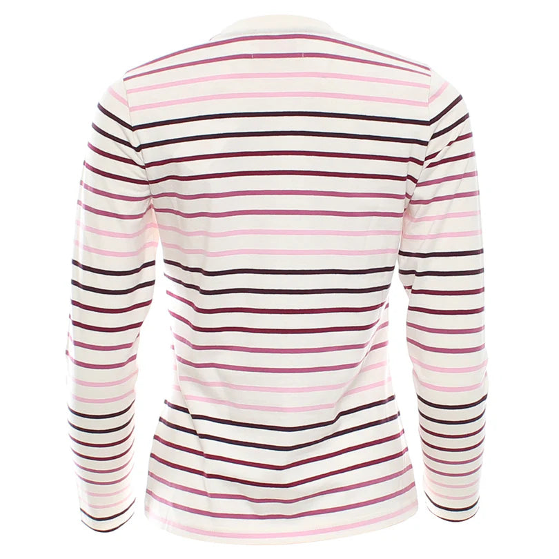 Relax & Renew Kimberley Long Sleeve Tee Berry