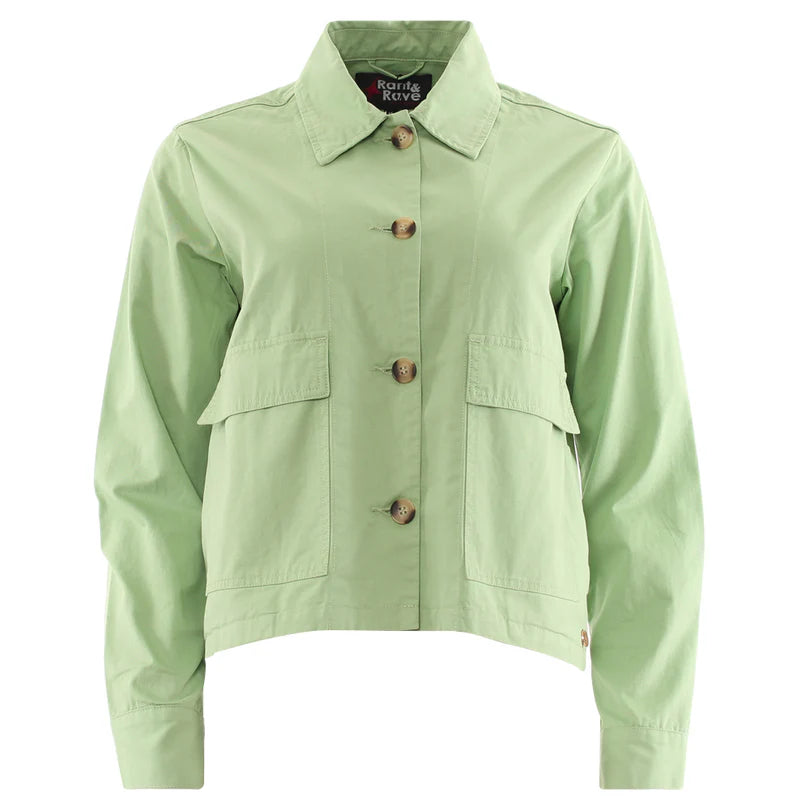 Rant & Rave Kinsley Jacket Light Green