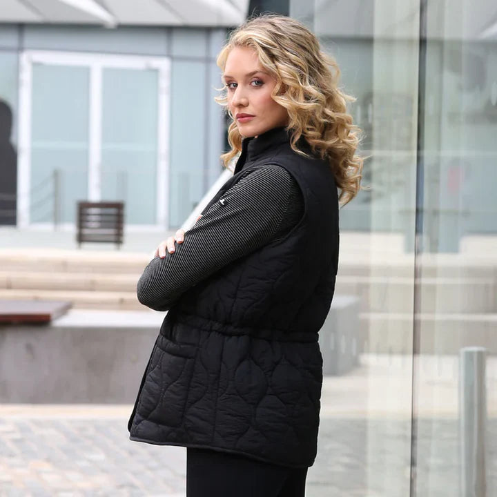 RELAX & RENEW Mandy Gilet - Black
