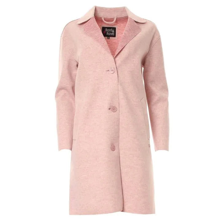 Rant & Rave Josephine Coat Pink       SOLD OUT