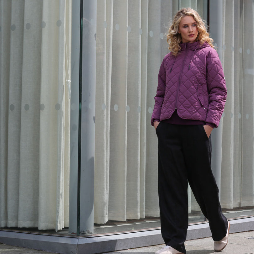 Relax & Renew Fia SP Jacket Plum