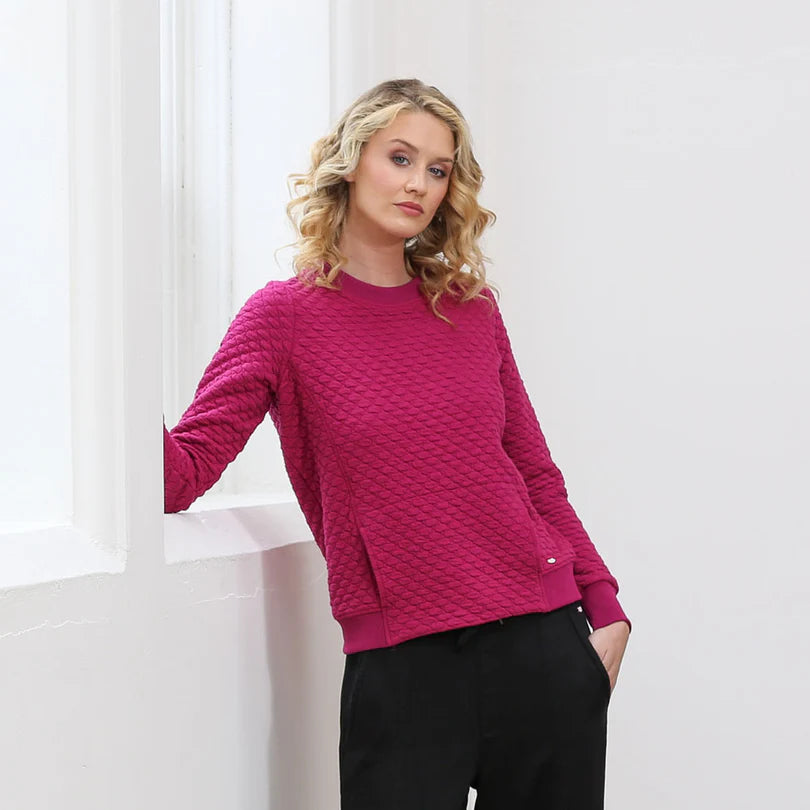 Relax & Renew Rebecca Sweater Berry
