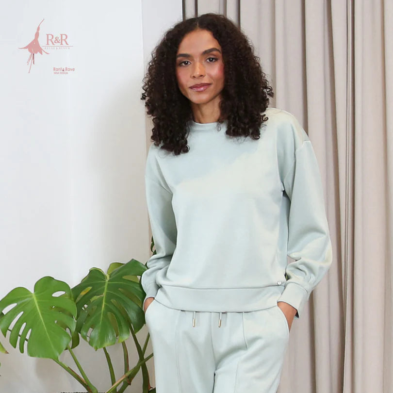 Relax & Renew Sandy Sweater Sage