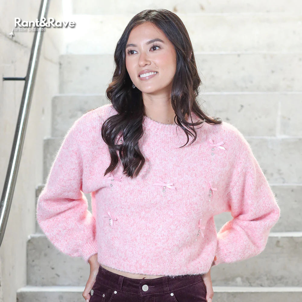 Rant & Rave Whilder Jumper Pink SOLD OUT