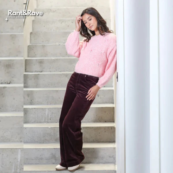 Rant & Rave Whilder Jumper Pink SOLD OUT
