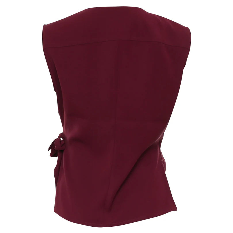 Rant & Rave Zabrina Waistcoat Cranberry