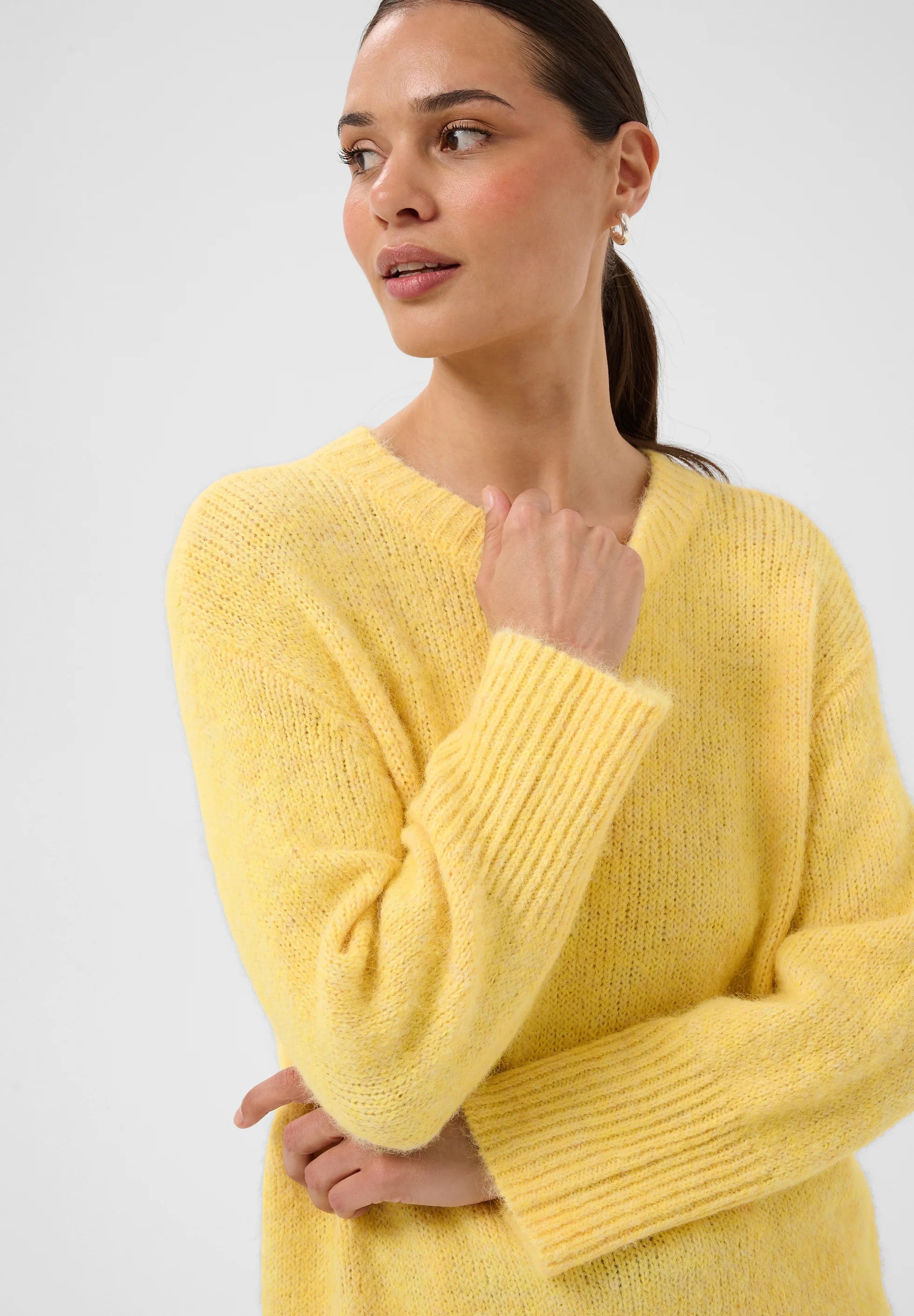 Kaffe KACIONA PULLOVER - Jumper - sunlight