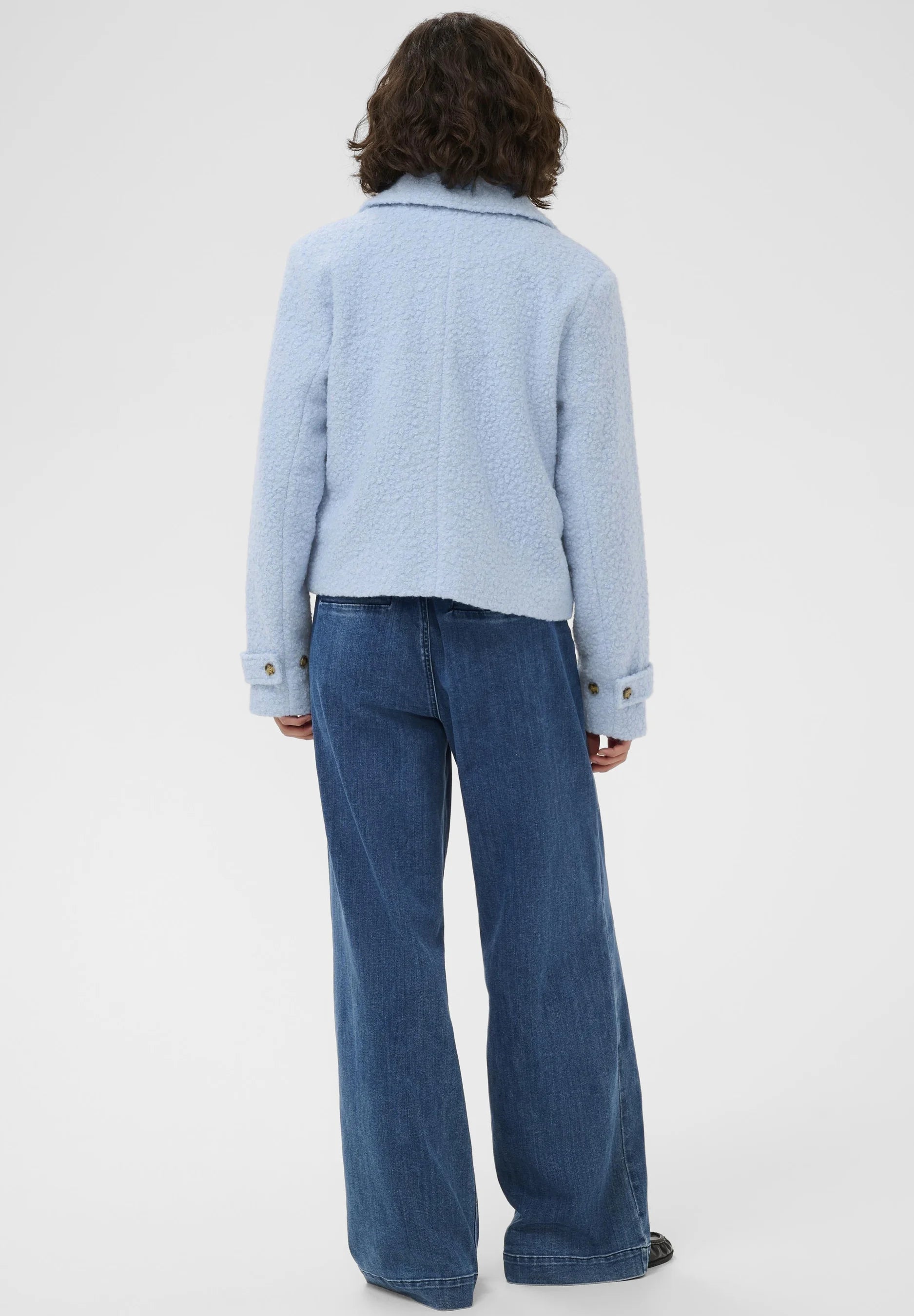 Kaffe KAANNE - Short coat - powder blue