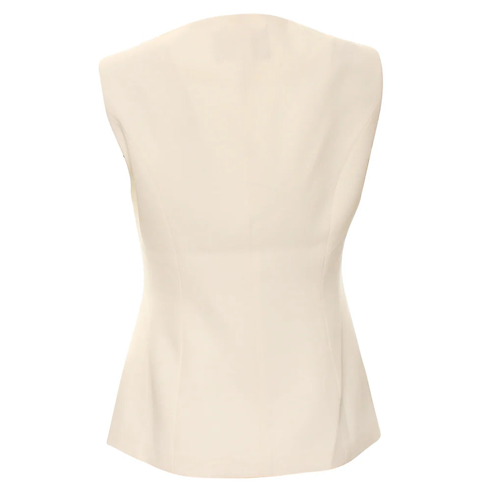 Rant & Rave Melody Waistcoat Off White