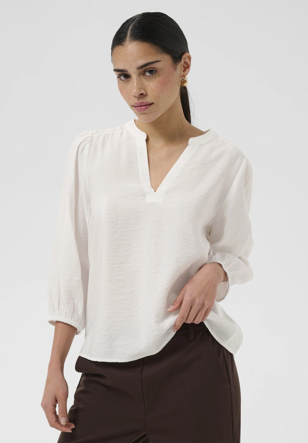 KAALBERTA - Blouse - chalk