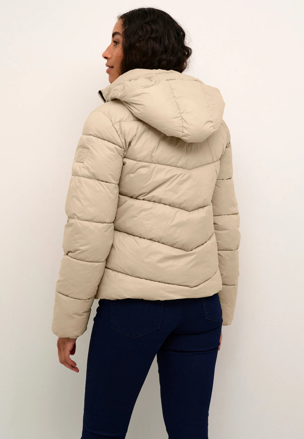 Kaffe KAsusanne jacket in feather gray