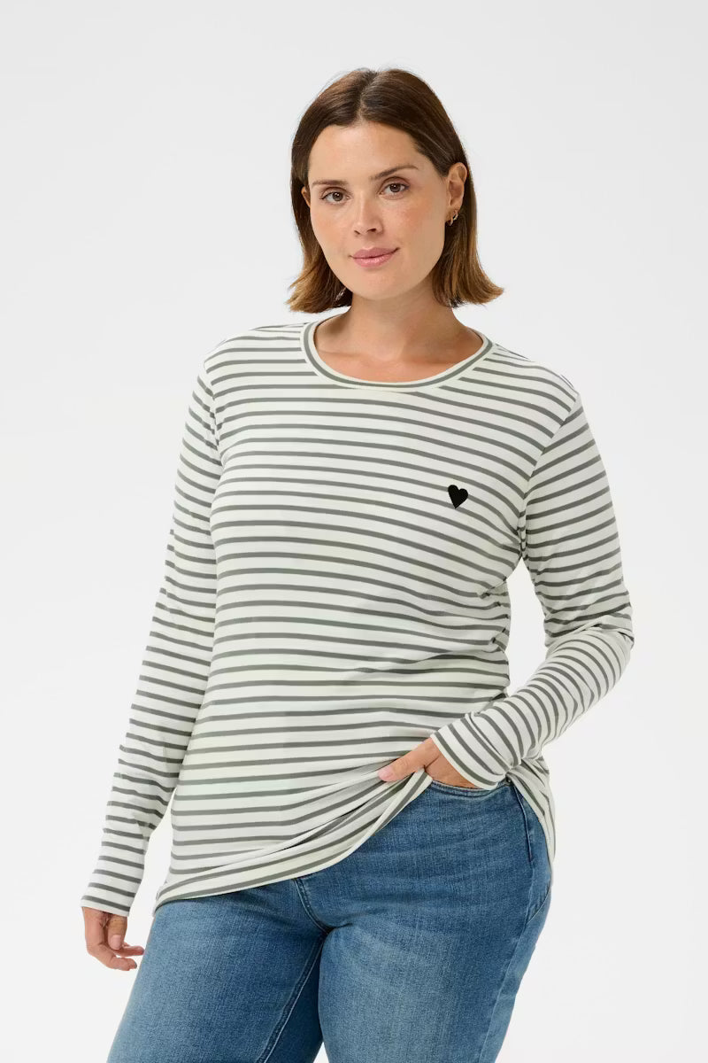 kaffe KClia Striped Blouse