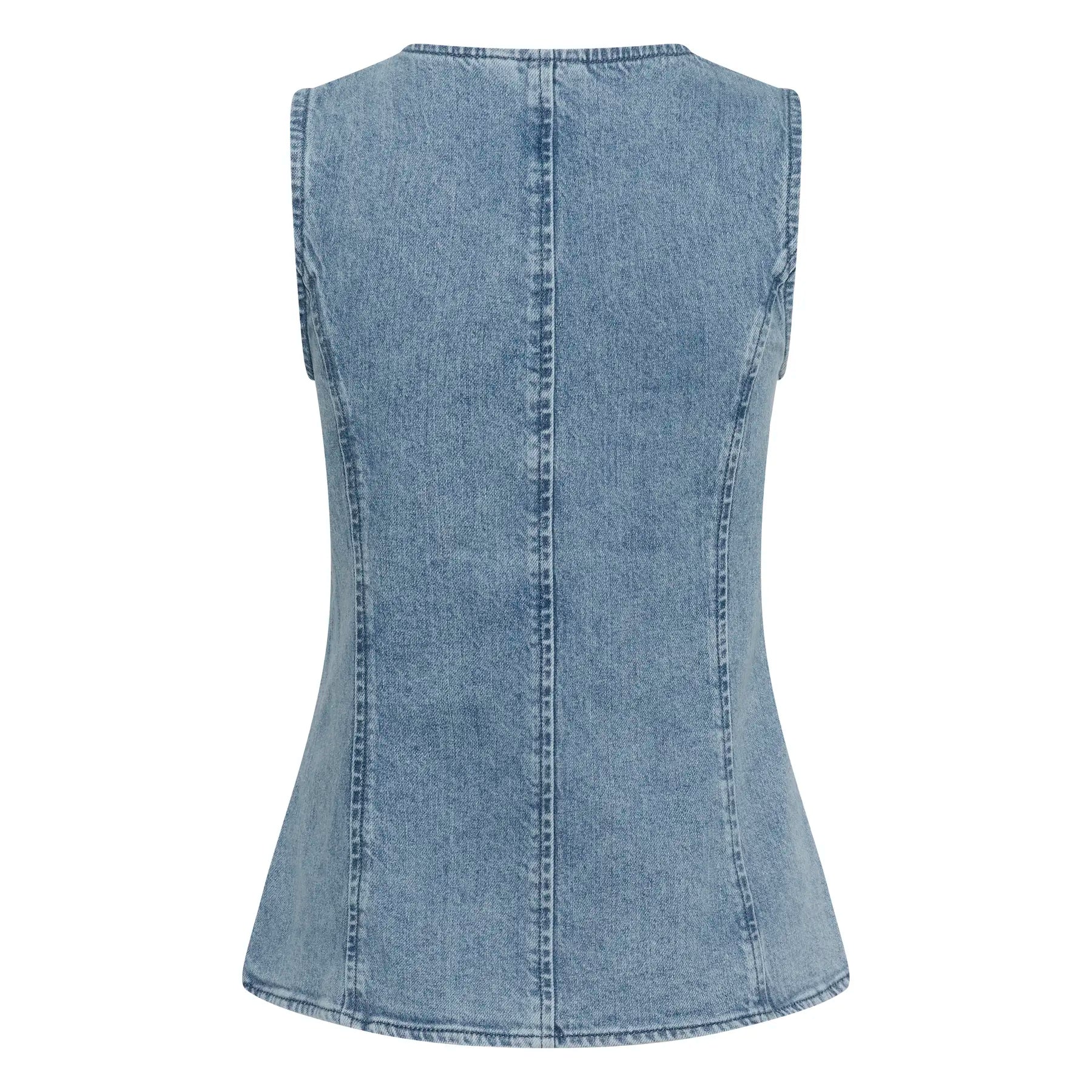 KAFFE Women's Denim Gilet KAVallis