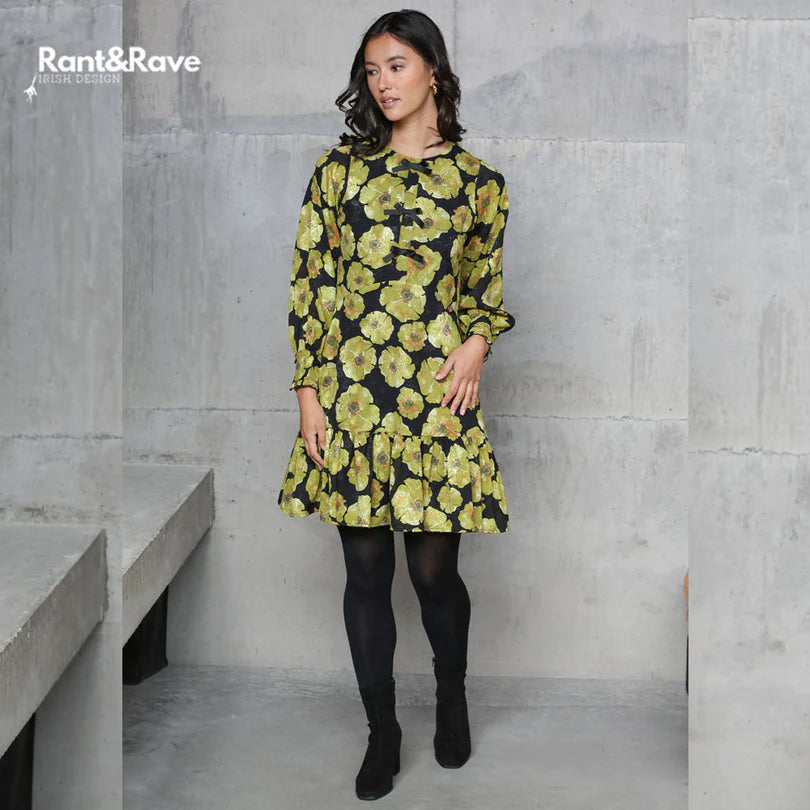 Rant & Rave Daina Dress Lime Green