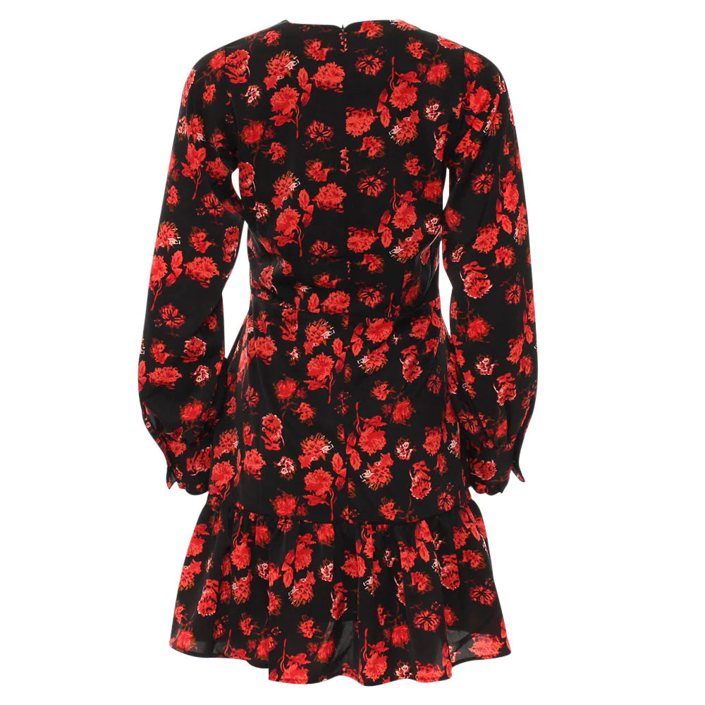 diana red mini dress